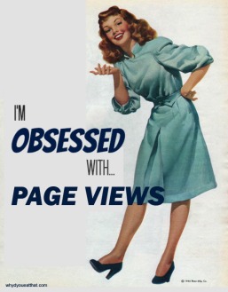 SHE LOVES PAGE VIEWS.